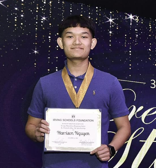 Harrison Nguyen, Scholarship Recipient